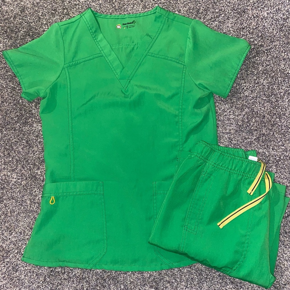 Green Scrub Set
